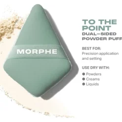 Morphe Schwämme To the Point Dual-Sided Powder Puff von