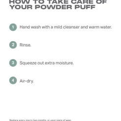 Morphe Schwämme To the Point Dual-Sided Powder Puff von