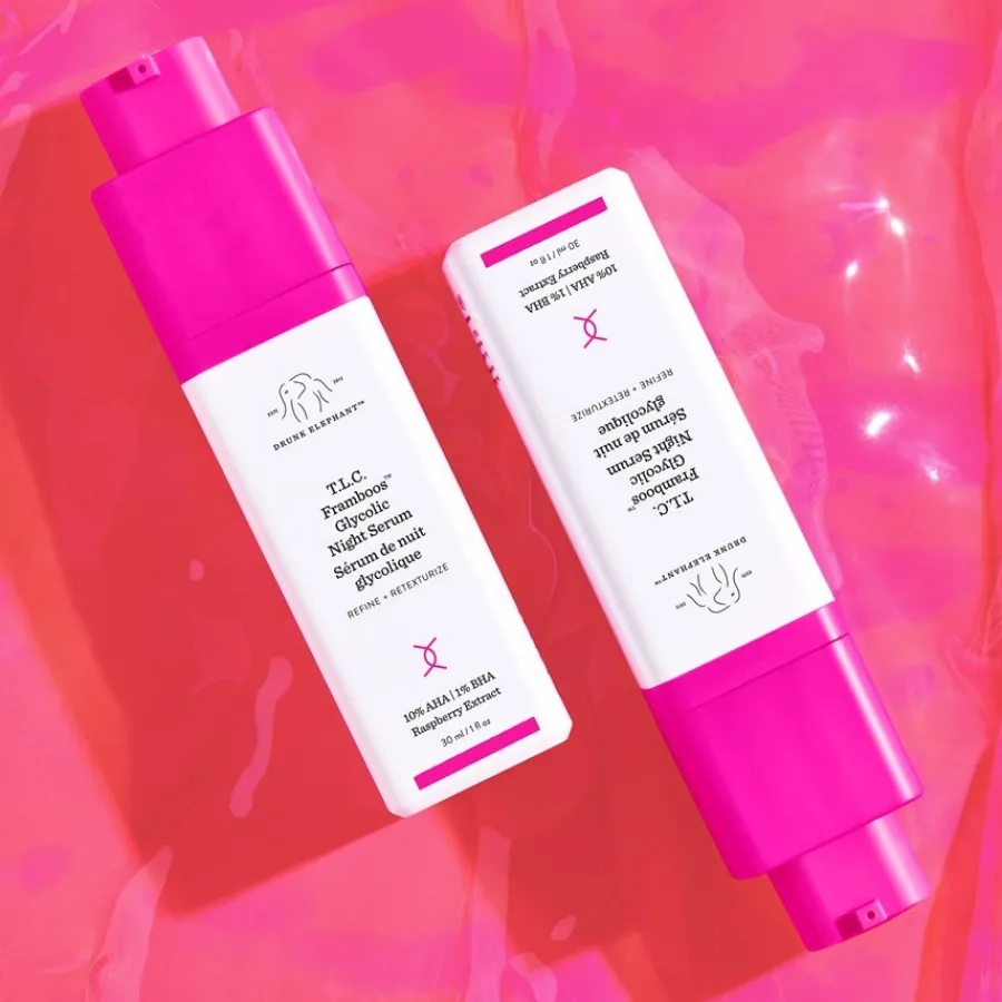 Drunk Elephant Serum T.L.C. Framboos™ Glycolic Night Serum von Clearance