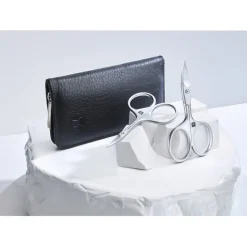 Zwilling Beauty Sets 5-tlg. Maniküre/Pediküre-Etui Schwarzem Yakleder von