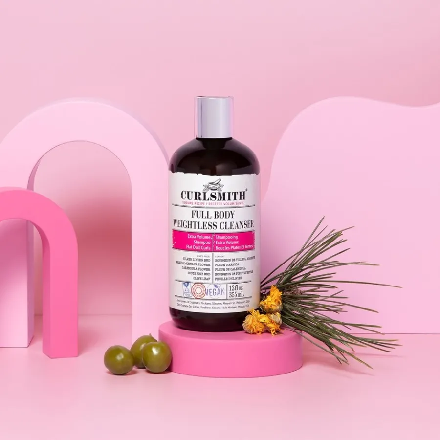 Curlsmith Shampoo & Co-Wash Full Body Weightless Cleanser von New