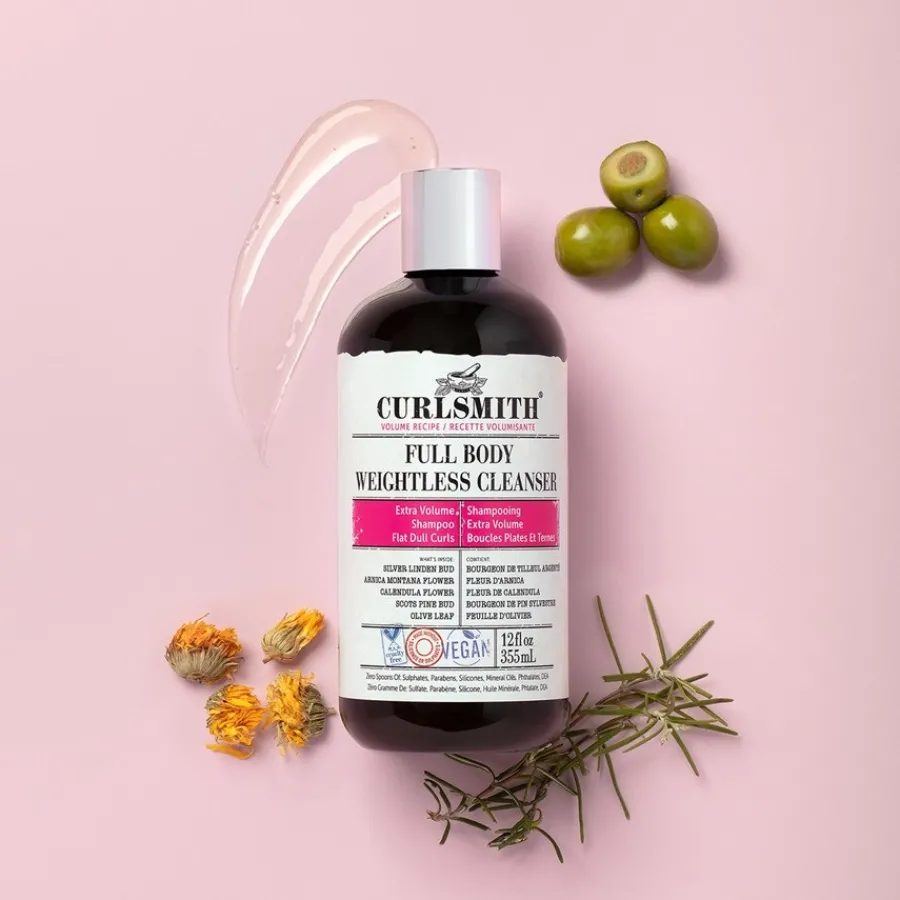 Curlsmith Shampoo & Co-Wash Full Body Weightless Cleanser von New