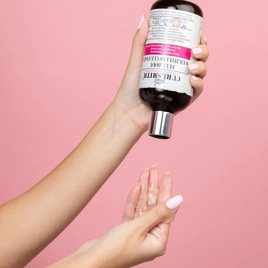 Curlsmith Shampoo & Co-Wash Full Body Weightless Cleanser von New