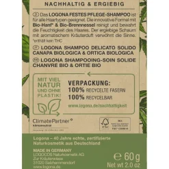 Logona Shampoo Festes Shampoo Hanf & Brennnessel von