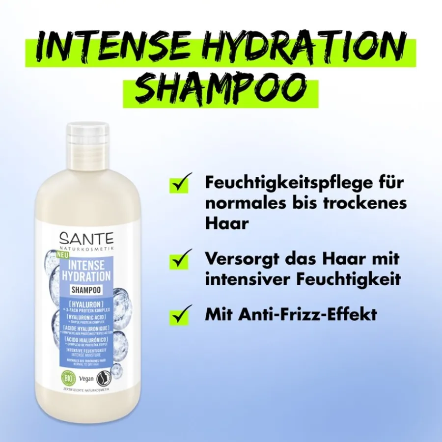 Sante Naturkosmetik Shampoo Intense Hydration Shampoo von