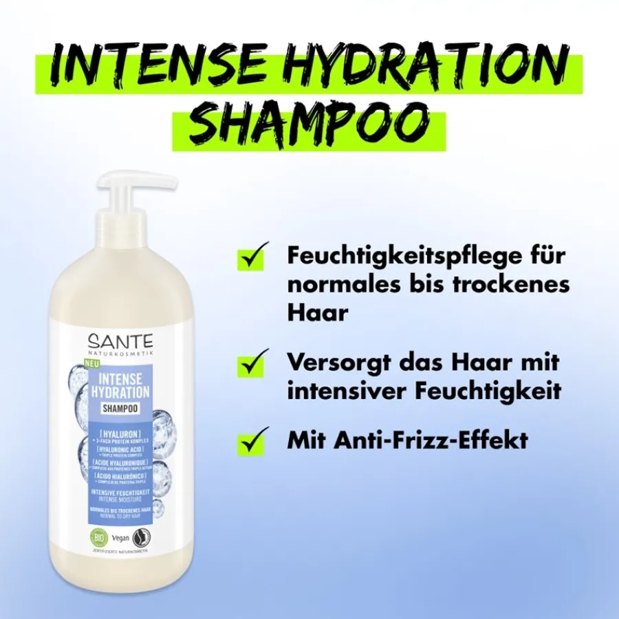Sante Naturkosmetik Shampoo Intense Hydration Shampoo von