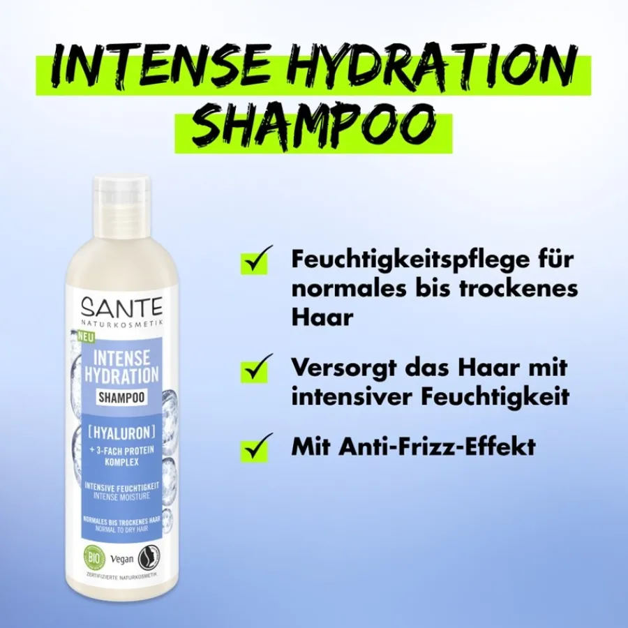 Sante Naturkosmetik Shampoo Intense Hydration Shampoo von