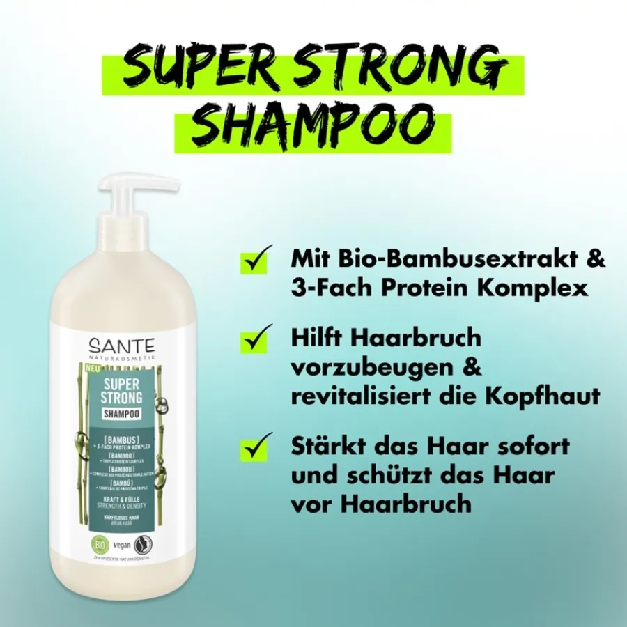 Sante Naturkosmetik Shampoo Super Strong Shampoo von