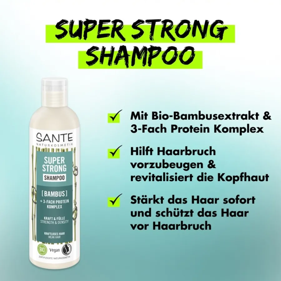Sante Naturkosmetik Shampoo Super Strong Shampoo von