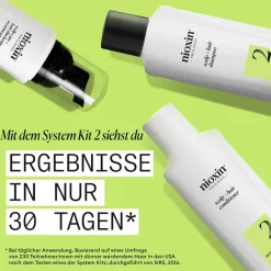 Nioxin Sichtbar dünner werdendes Haar Scalp & Hair Treatment Natural Hair Progressed Thinning von