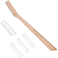 Tweezerman Skin Care Gesichtshaarrasierer Rose Gold von