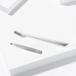 Tweezerman Skin Care Gesichtshaarrasierer Set Edelstahl von