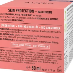 Sante Naturkosmetik Skin Protection Nachtcreme mit Probiotika, Bio-Inca Inchi-Öl & Bio-Sheabutter von Outlet