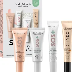 Mu00C1DARA SOS SOS Care 4-teilige, Hautberuhigende Routine von MÁDARA New