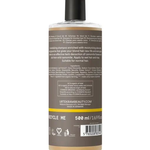 Urtekram Special Hair Care Shampoo For Blond Hair Camomile von