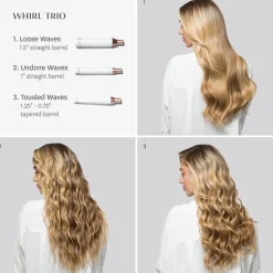 T3 Styler Whirl Trio Styling-Stab mit austauschbaren Aufsätzen von
