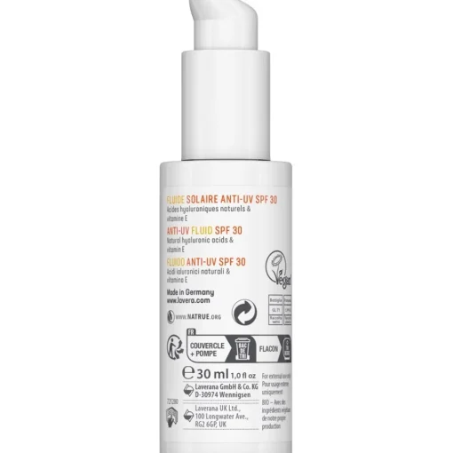 Lavera Tagespflege Anti-UV Fluid LSF 30 von