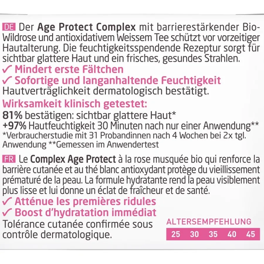 Weleda Tagespflege Glättende Tagespflege Wildrose & Weisser Tee Sofortiger Feuchtigkeitsboost von