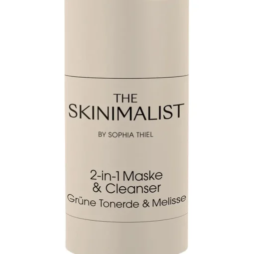 The Skinimalist 2-in-1 Maske & Cleanser Grüne Tonerde & Melisse New