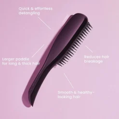 Tangle Teezer The Wet Detangler Ultimate - Midnight Black Straight & Curly Hair von Discount