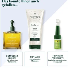 Renu00E9 Furterer Triphasic Reactional Kur bei temporärem Haarausfall von René Furterer