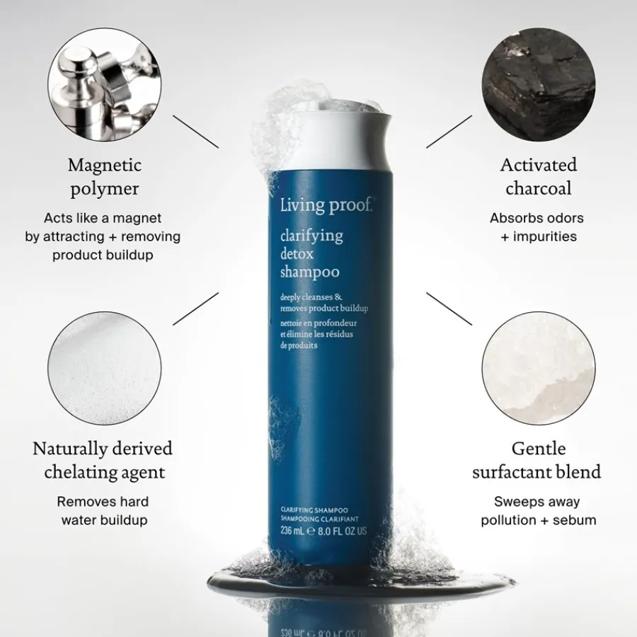 Living Proof Triple Bond Complex Clarifying Detox Shampoo von Outlet