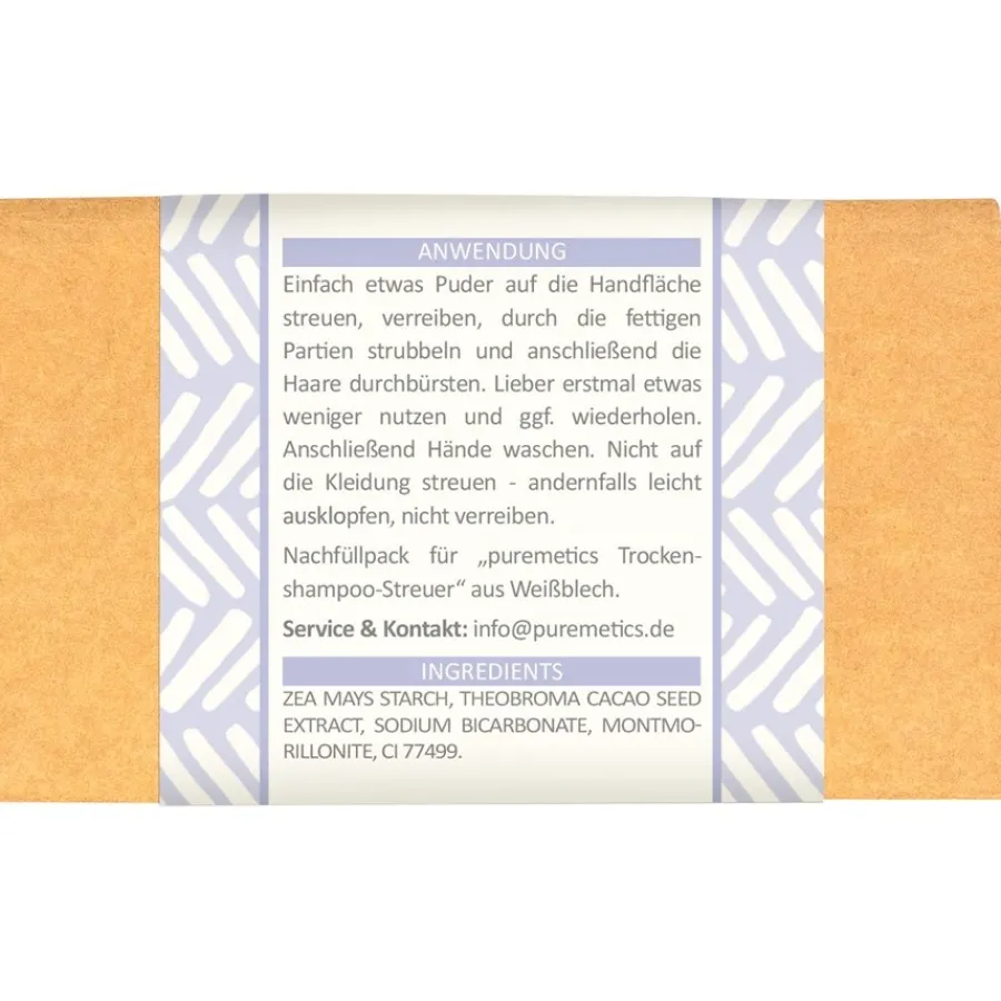 puremetics Trockenshampoo Trockenshampoo Sensibelchen Dunkel von