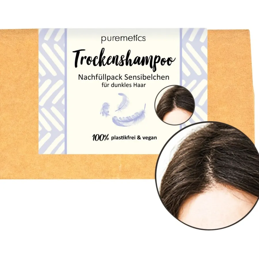 puremetics Trockenshampoo Trockenshampoo Sensibelchen Dunkel von
