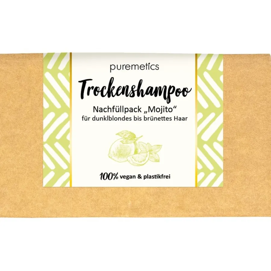 puremetics Trockenshampoo Trockenshampoo Mojito Für brünettes bis dunkelblondes Haar von