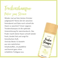 puremetics Trockenshampoo Trockenshampoo Mojito Für brünettes bis dunkelblondes Haar von