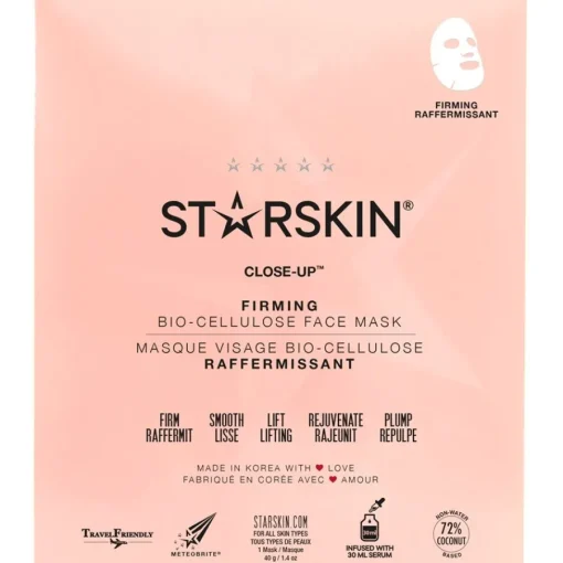 StarSkin Tuchmaske Firming Face Mask Bio-Cellulose Close-Up von