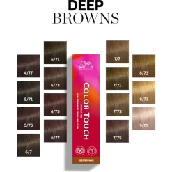Wella Tönungen Color Touch Deep Browns von Discount
