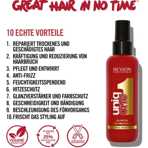 Revlon Professional Uniqone All in One Classic Hair Treatment & All in One Shampoo Pack von Hot