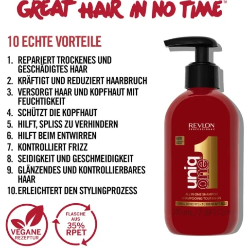Revlon Professional Uniqone All in One Classic Hair Treatment & All in One Shampoo Pack von Hot