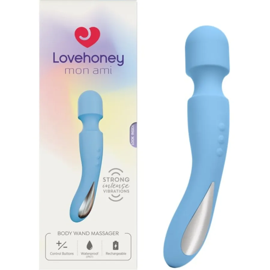 Lovehoney mon ami Vibratoren Body Massager Maya Blue von