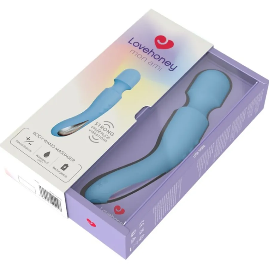 Lovehoney mon ami Vibratoren Body Massager Maya Blue von