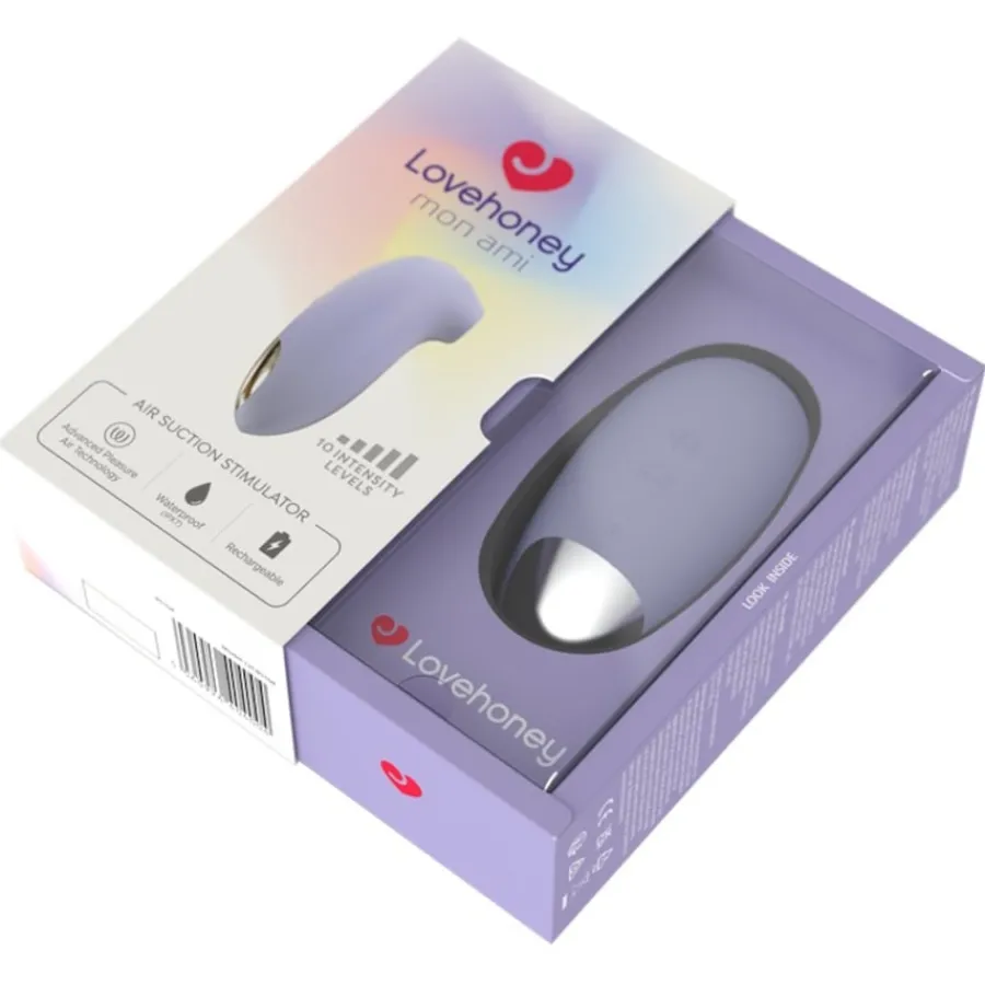 Lovehoney mon ami Vibratoren Pleasure Air Stimulator Lilac von