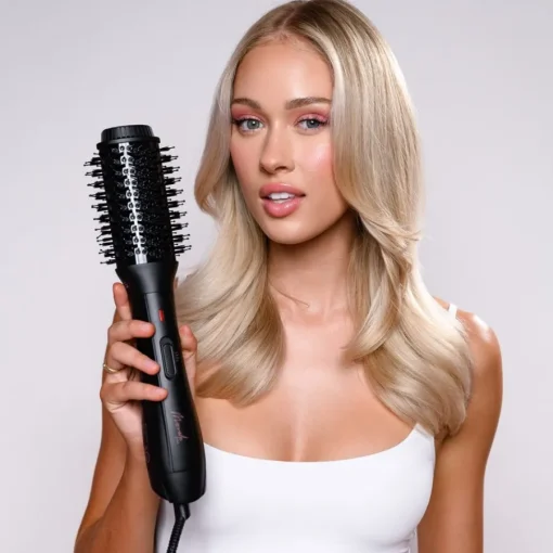 Mermade Hair Warmluftbürsten Blow Dry Brush Black von