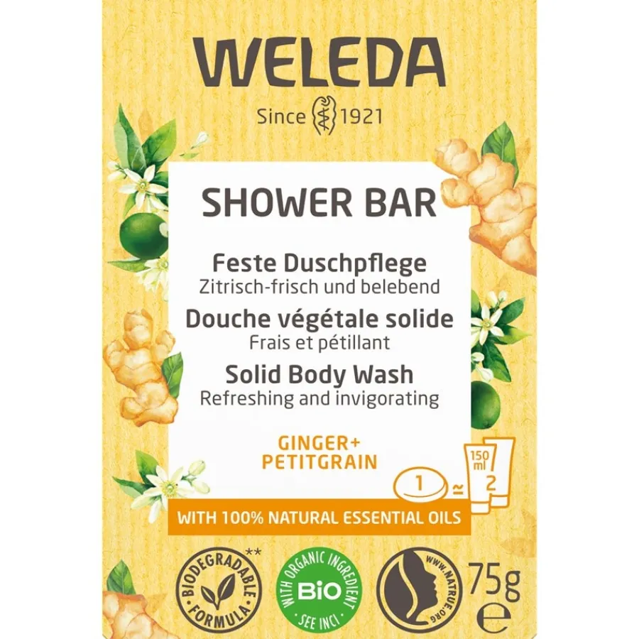 Weleda Feste Duschpflege Ginger + Petitgrain