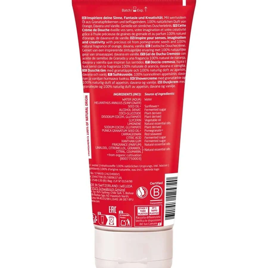 Weleda Schönheitsdusche Granatapfel Inspire Best