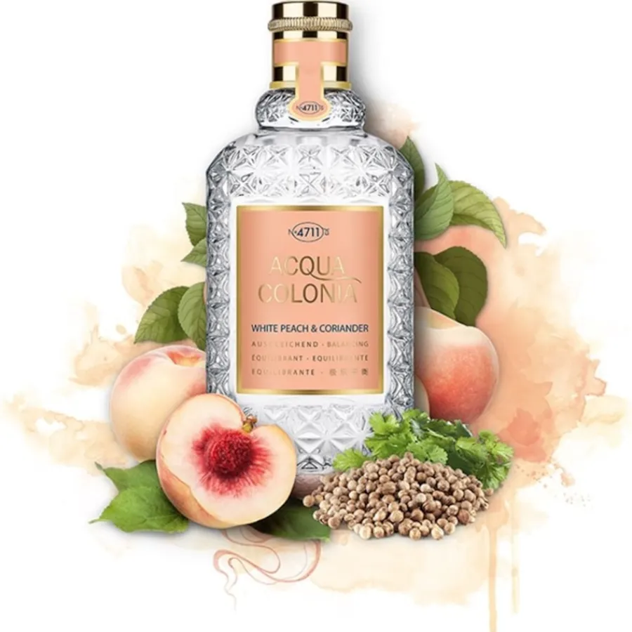 4711 Acqua Colonia White Peach & Coriander Eau de Cologne Spray von