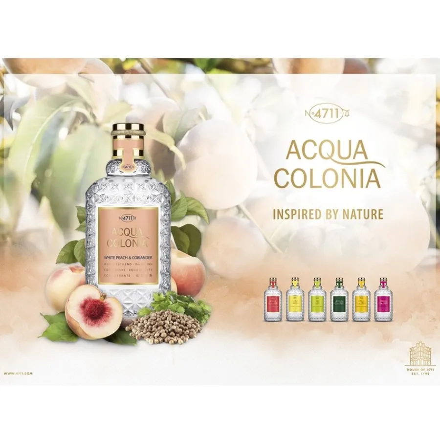 4711 Acqua Colonia White Peach & Coriander Eau de Cologne Spray von