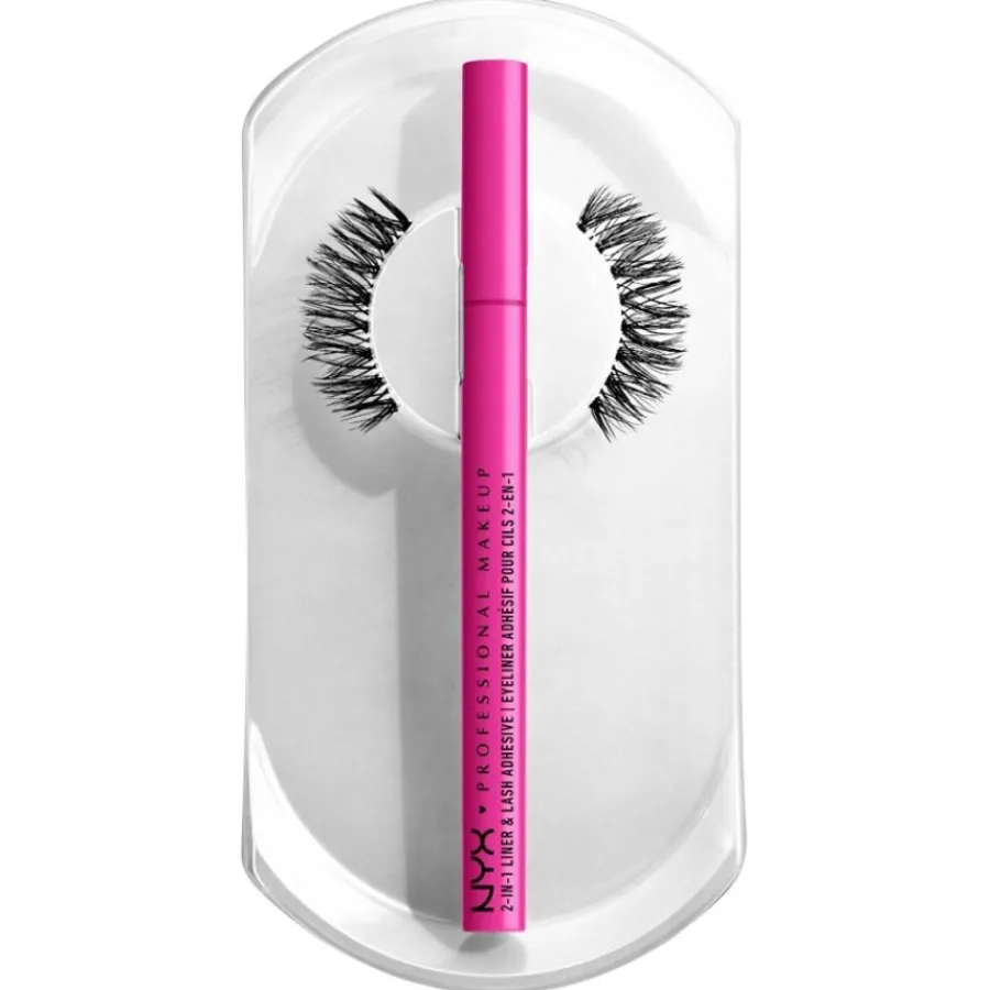 NYX Professional Makeup Wimpern Jumbo Lash Fringe Glam Kit von