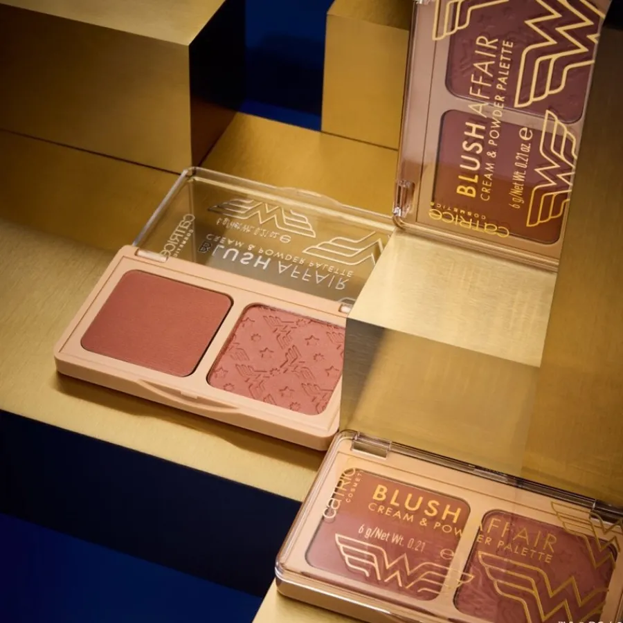 Catrice Wonder Woman Blush Affair Cream & Powder Palette von New