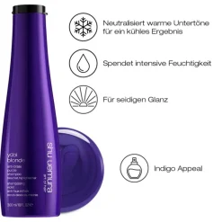 Shu Uemura yubi blonde Anti-Gelbstich Purple Shampoo von New