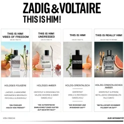 Zadig u0026 Voltaire Zadig & Voltaire This Is Him! This is Really Him! Eau de Toilette Spray Intense